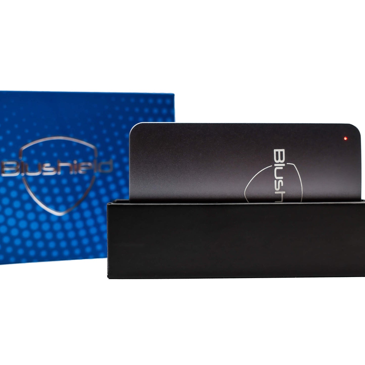 A picture of the Ultimate portable displayed inside of the box it comes with