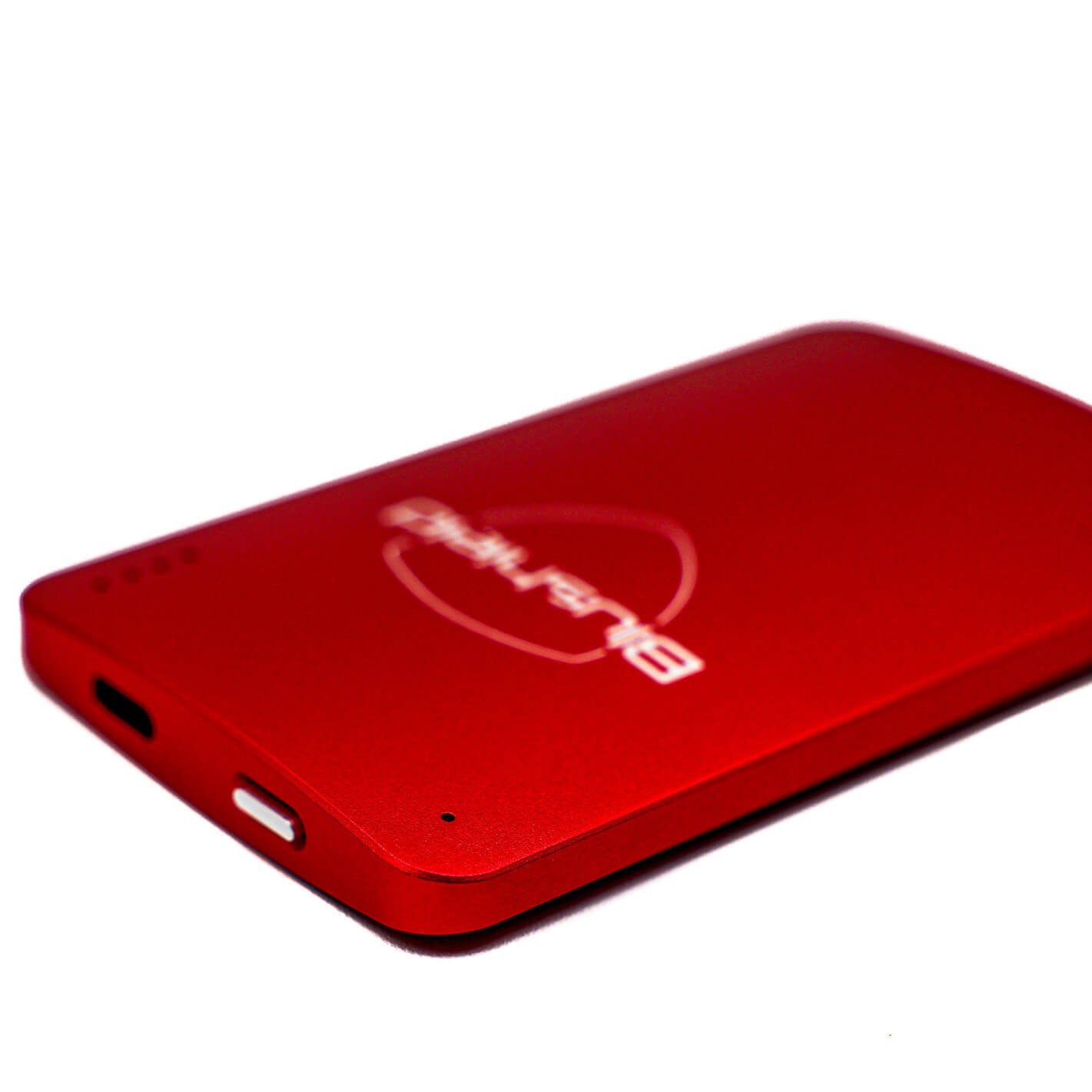 An up close photo of the Sensitive portable