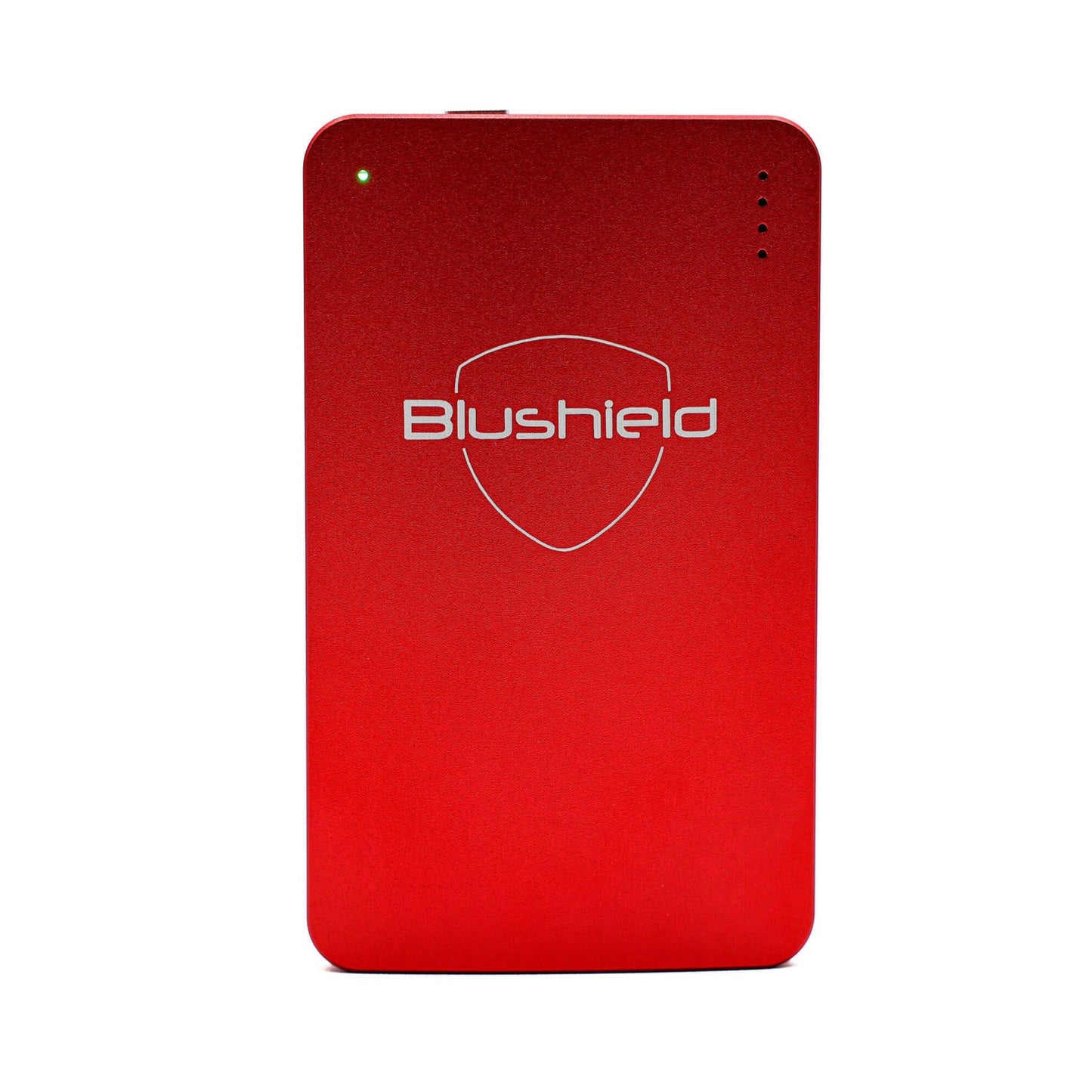 A Blushield Sensitive portable photographed up close on a brilliant white background