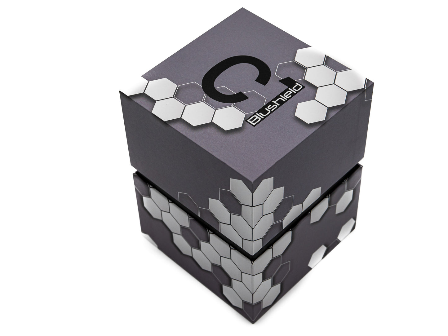 EMF PROTECTION  - Photo of gray C1 Ultimate Cube product box, front view