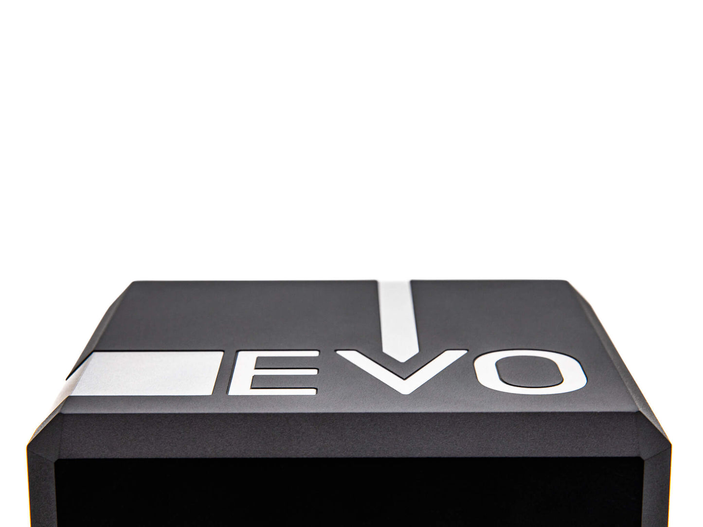 EMF PROTECTION  - Photo of Blushield EVO Cube, top view, closeup
