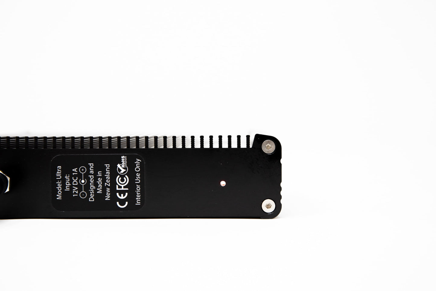 EMF PROTECTION  - U2 on its side showing light