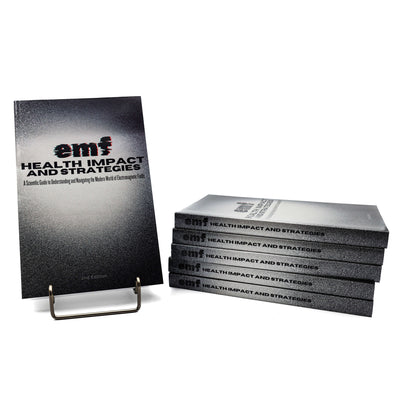 EMF PROTECTION  - image of EMF Health Impact and Strategies books