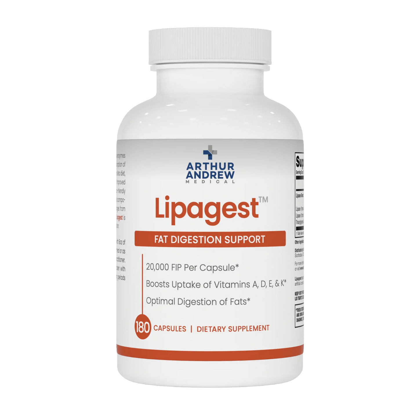 Lipagest Fat Digestion Support supplement bottle